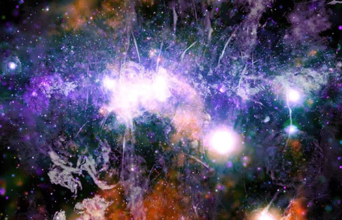 这是有史以来最完整的银河系中心图片