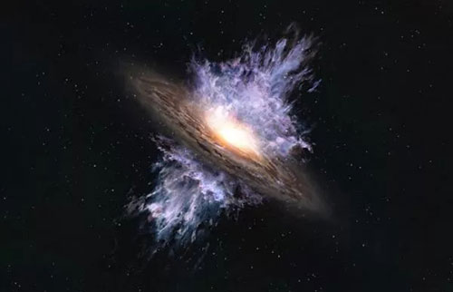 科学家发现最早的超大质量黑洞“风暴”