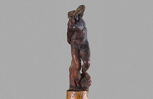 米开朗基罗的指纹可能在蜡像的屁股上发现