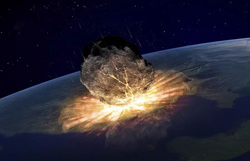 当这颗杀死恐龙的小行星撞击地球时发生了什么？