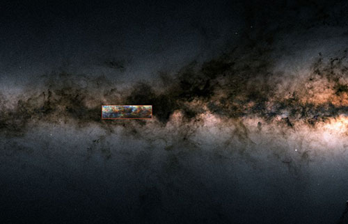奇异的气体云是银河系中最长的结构之一