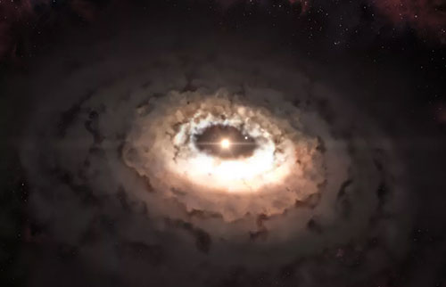 天文学家在恒星“尘埃陷阱”中发现了有史以来最大的有机分子