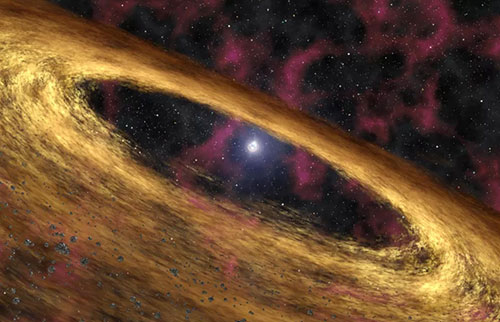 罕见的“黑寡妇”恒星系统可以帮助解开时空的秘密