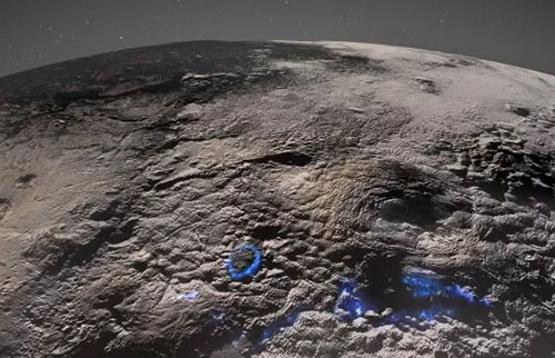 冥王星上的冰火山可能仍在喷发