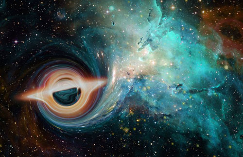 巨大的黑洞每秒吞噬地球大小的物质